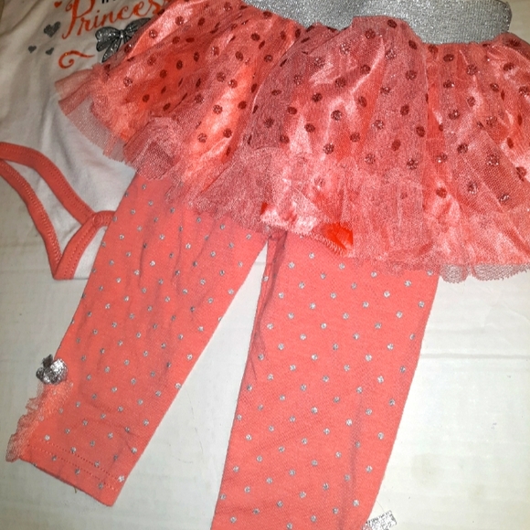 Beautiful Baby Girl Tutu Pant Onesie Sparkle Set 6 - Picture 4 of 15
